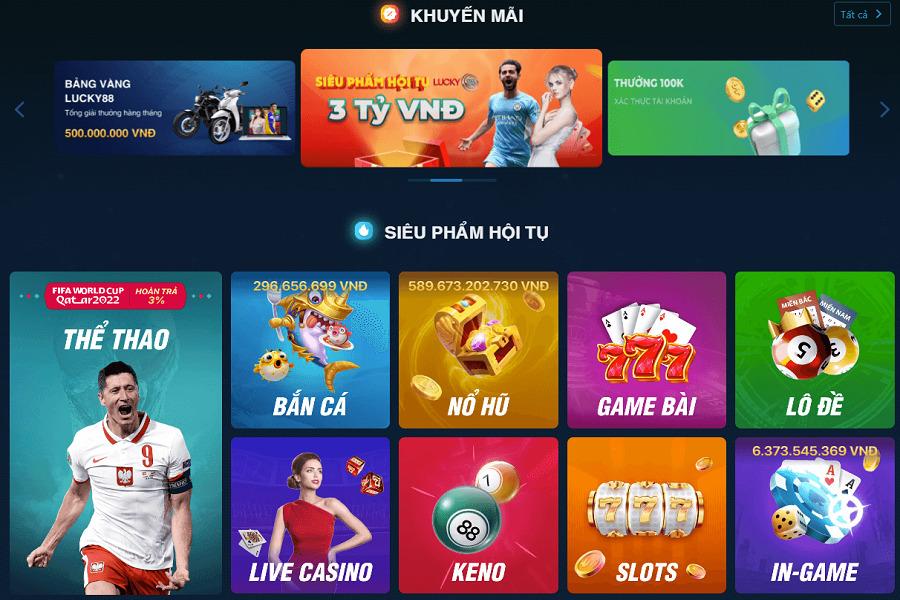 Đăng ký Lucky88 để trải nghiệm thế giới game đa dạng